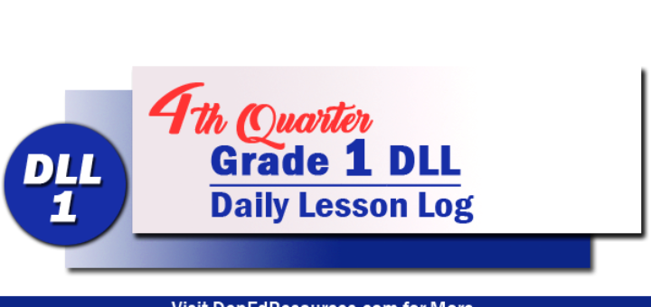 Grade 1 Daily Lesson Log 4th Quarter Archives Deped Resources 6048