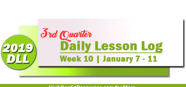 Grade 4 Daily Lesson Log – 2nd Quarter DLL - SY 2019 – 2020