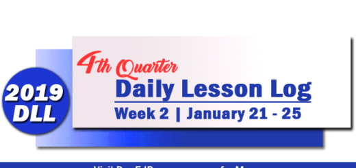 Grade 6 Daily Lesson Log – 2nd Quarter DLL - SY 2019 – 2020