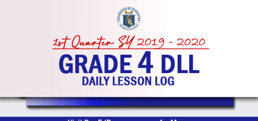 New! Grade 4 Daily Lesson Log - 1st Quarter | DepEd Resources