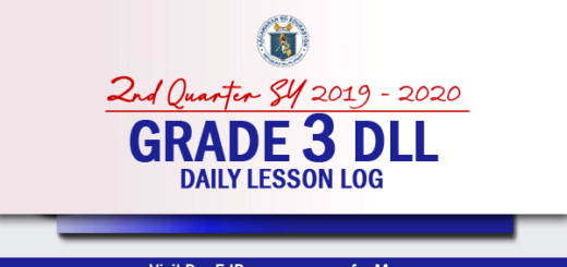 Grade 3 Daily Lesson Log (DLL) - 1st Quarter SY 2022 - 2023