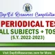 ready made 2nd periodical tests