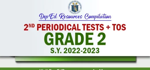 ready made Grade 2 2nd periodical tests
