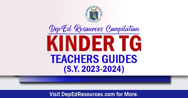 kinder teachers guide download