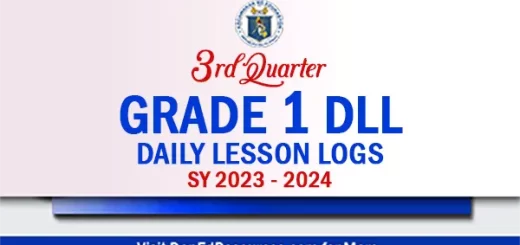 ready made Grade 1 DLL Quarter 3