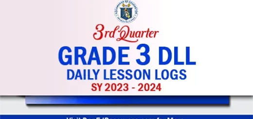 ready made Grade 3 DLL Quarter 3