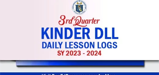 ready made Kindergarten DLL Quarter 3