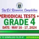 Grade 4 4th Quarter Periodical Tests SY 2023 2024