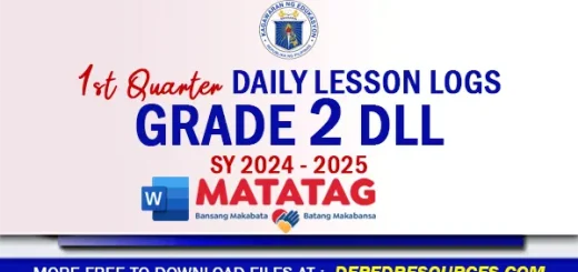 Grade 2 Quarter 1 matatag DLLs