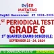 Grade 6 Matatag 1st Quarter Periodical Tests SY 2024 2025