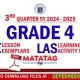 Quarter 3 Grade 4 matatag LE LAS