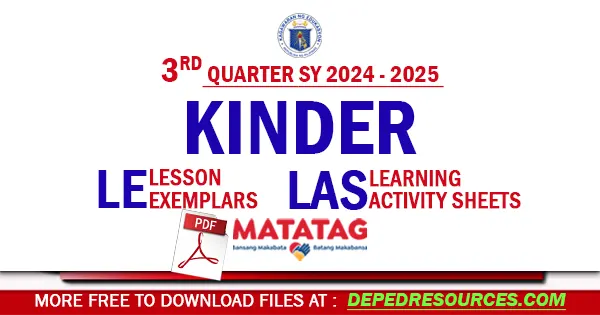 Quarter 3 kinder matatag LE LAS