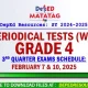 Grade 4 Matatag 3rd Quarter Periodical Tests SY 2024 2025